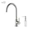 Kibi Lowa Single Handle Bar Sink Faucet with Soap Dispenser C-KKF2001BN-KSD100BN - alternate 1